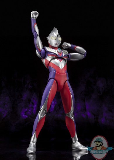 Ultra Act Ultraman Tiga Multi Type Re-Issue Action Figure by Bandai
