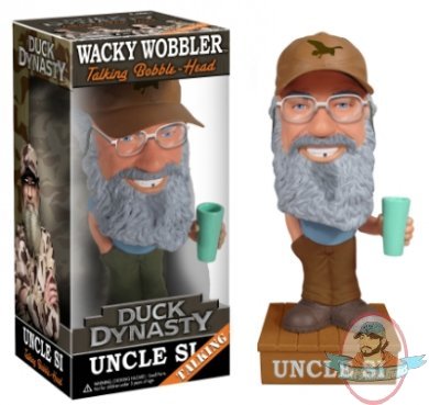 Duck Dynasty Uncle Si Wacky Wobbler Figure Bobble Head by Funko