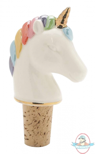 Unicorn Bottle Stopper by Our Name is Mud