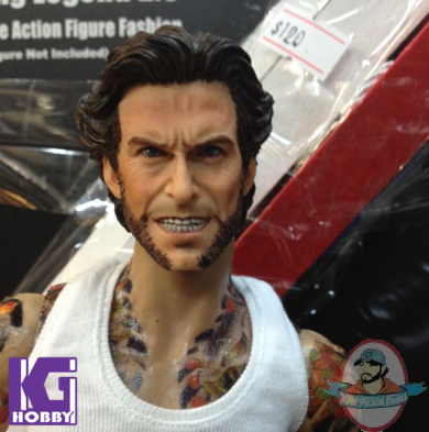 12 Inch 1/6 Scale Huge Jackman HeadSculpt 