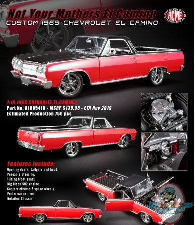 1:18 Scale Not Your Mother's 1965 Chevrolet EL Camino Acme