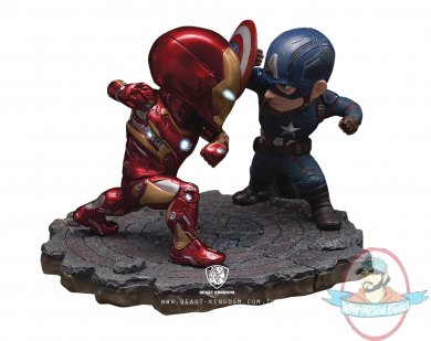 Captain America Civil War EA-025 Cap vs Iron Man PX Statue Beast Captain America Civil War EA-025 Cap vs Iron Man PX Statue Beast