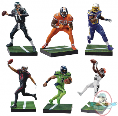 NFL 18 EA Sports Madden Series 1 Set of 6 Figures McFarlane