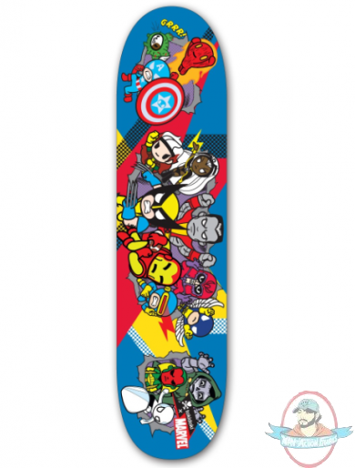  Tokidoki Deck Marvel Superheroes 4 Skateboard