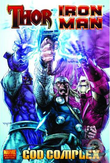 Thor Iron Man Premium Hard Cover God Complex Marvel Comics