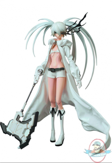 Black Rock Shooter Real Action Hero White Version by Medicom