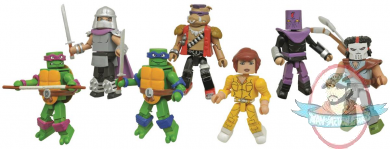 Teenage Mutant Ninja Turtles Series 1 Classic Minimates Set Diamond 