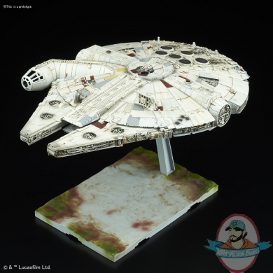 Millennium Falcon Star Wars The Last Jedi 1/144 Plastic Model BAN21977