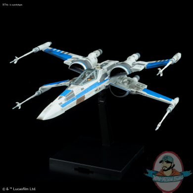 Blue Squardon X-Wing Fighter Star Wars The Last Jedi 1/72 BAN223296