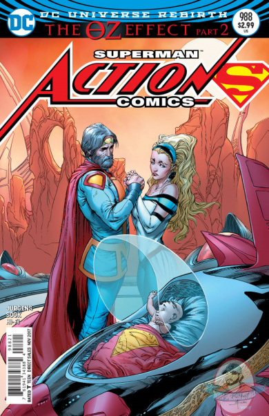 Dc Action Comics #988 Lenticular Edition Oz Effect