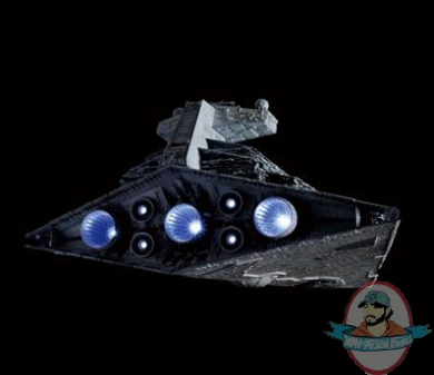 1/5000 Star Wars Vehicle Plastic Star Destroyer Lighting Model Bandai