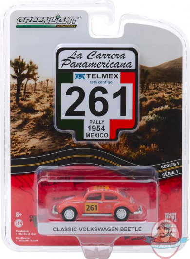  1:64 La Carrera Panamericana Series 1 #261 Classic Volkswagen Beetle 