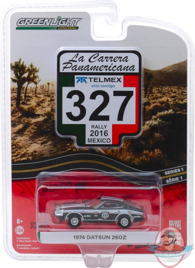  1:64 La Carrera Panamericana Series 1 #327 1974 Datsun 260Z