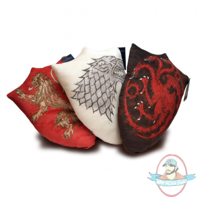 Game of Thrones House Sigil Plush Throw Pillow Set of 3