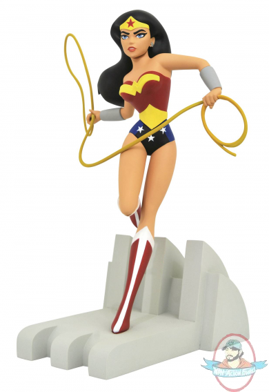 Dc Premier Collection TAS Wonder Woman Statue Diamond Select