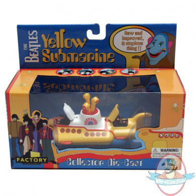 The Beatles 45th Anniversary Yellow Submarine Die-Cast Collectible