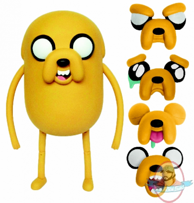 Adventure Time Jake with changing faces 10 inch Zoofies by Jazzwares