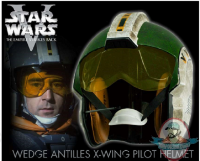 Star Wars ESB Wedge Antilles X-Wing Helmet 1:1 Prop Replica EFX