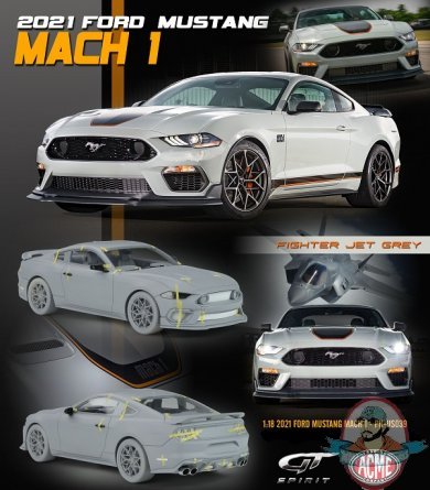 1:18 Scale 2021 Ford Mustang Mach 1 by Acme