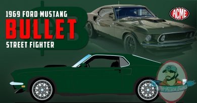 1:18 Scale 1969 Ford Mustang GT Fastback Street Fighter Bullet by Acme