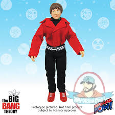 The Big Bang Theory Howard Red Shirt with Batman Belt Buckle Figure The Big Bang Theory Howard Red Shirt with Batman Belt Buckle Figure