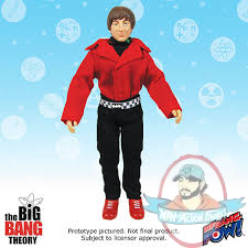 The Big Bang Theory Howard Red Shirt with Batman Belt Buckle Figure