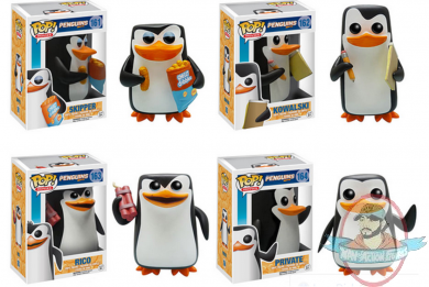 Pop! Movies The Penguins of Madagascar Set of 4 By Funko