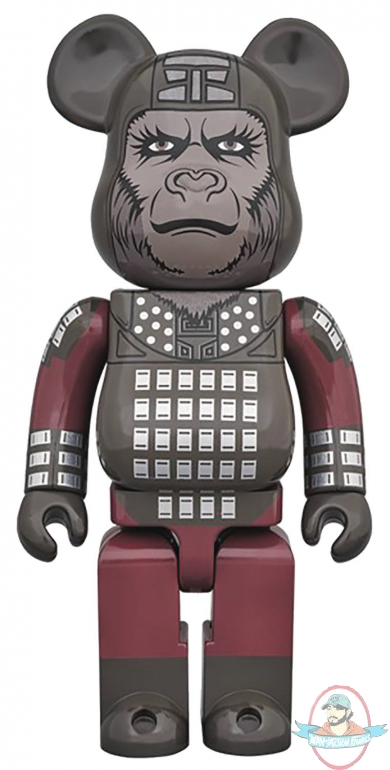 Planet of The Apes General Ursus 400% Bearbrick by Medicom