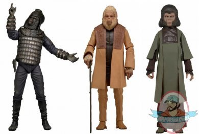 Planet of the Apes Classic Series 2 Set of 3 Action Figures Neca