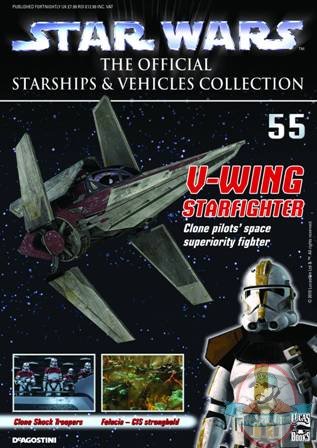 Star Wars: The Official Starships and Vehicles Collection Magazine #55 V-Wing Starfighter