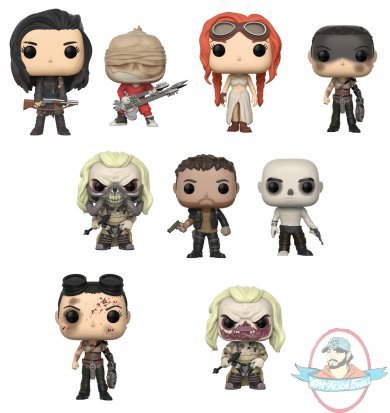Pop! Movies Mad Max Fury Road Set of 9 Vinyl Figures by Funko