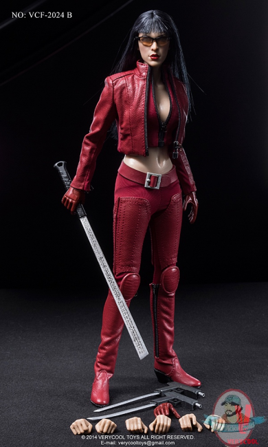 1/6 Ultra Female Killer Violet Clothing in Red VCF–2024B Very Cool