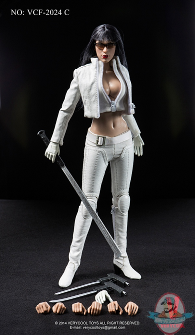 1/6 Ultra Female Killer Violet Clothing in White VCF–2024C Very Cool