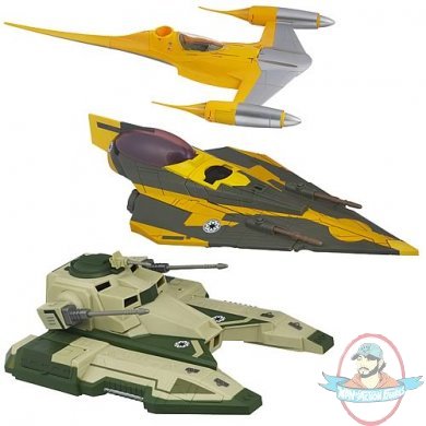 Star Wars and Clone Wars Class II Vehicles Wave 2  Case