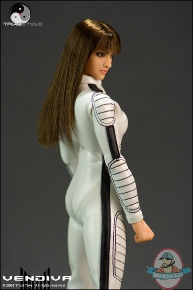 Vendiva (White) Jumpsuit Female Outfit Set by Triad Toys