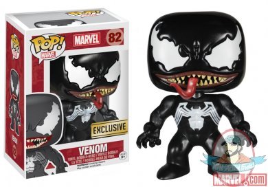 Marvel Pop! Exclusive Venom Figure Funko F Damaged Package