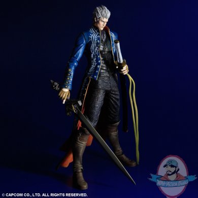 Devil May Cry 3 Vergil Play Arts Kai Action Figure by Square Enix