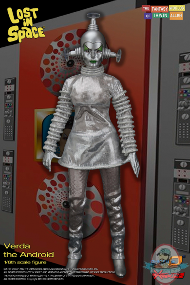 1/6 Scale Lost In Space Verda the Android Figure by Phicen