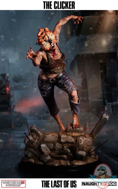 1/4 Scale The Last of Us The Clicker 19 inch Statue by Gaming Heads