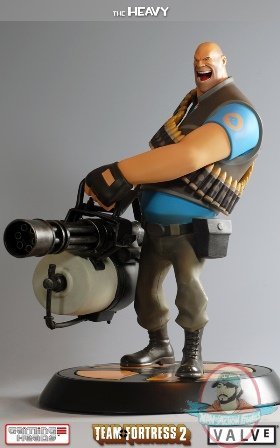 Team Fortress The Heavy Statue Exclusive Edition Blue