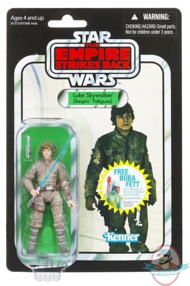 Star Wars The Vintage Collection Luke Skywalker Bespin Fatigues By Hasbro