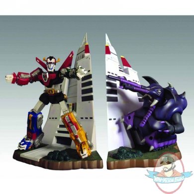 Voltron Defender of the Universe Lion Force Bookends by Toynami