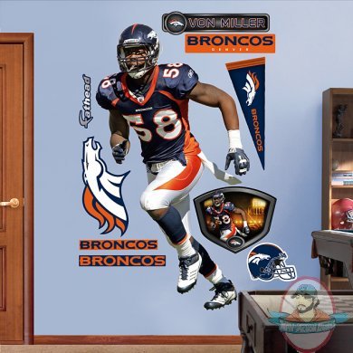 Fathead Von Miller Denver Broncos NFL