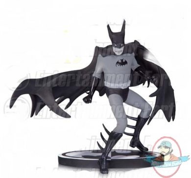 Batman Black and White by Tony Millionaire Statue Dc Collectibles