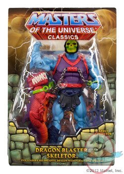 Masters of The Universe Classic Dragon Blaster Skeletor Figure Mattel 