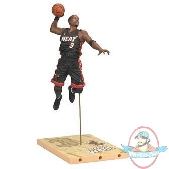 McFarlane Toys NBA Miami Heat Sports Basketball Series 17 Dwyane
