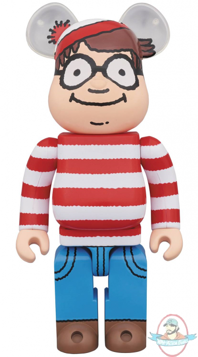 Waldo 400% Bearbrick Figure by Medicom