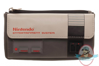 Nintendo Nes Console Flap Wallet Bioworld