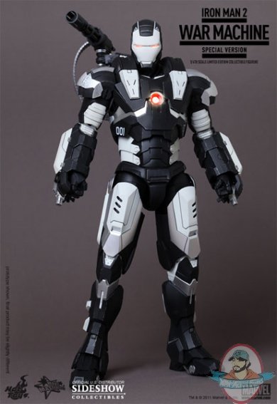 Iron Man War Machine Milk Special Version 12 inch Figure Hot Toys Used