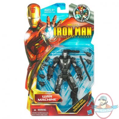  Iron Man War Machine 6-inch Marvel Legends Figures Wave 2 Hasbro